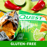 Quest Nutrition Lime Tortilla Chips - 8 oz.