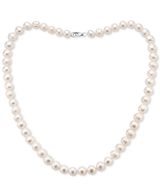 EFFY White Cultured Freshwater Pearl 18" Statement Necklace