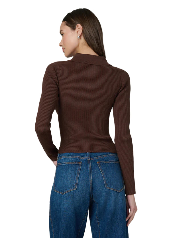 Joe's Jeans Womens Lisa Polo Sweater