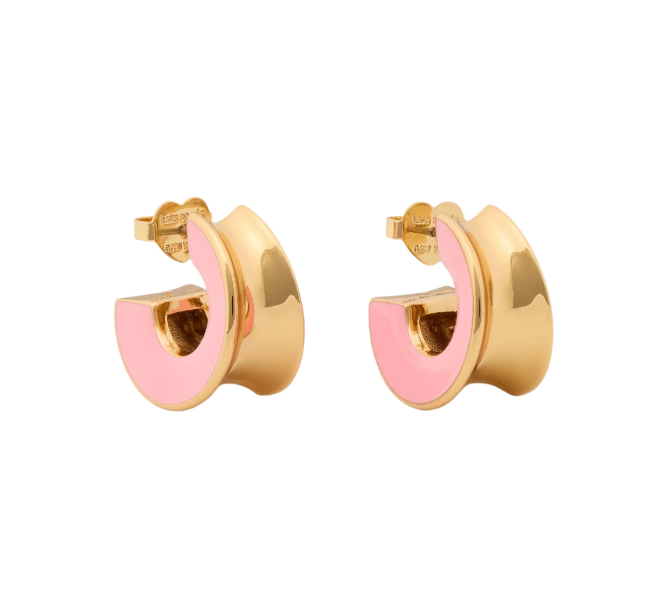 Kate Spade Bold Note Small Hoop Earrings