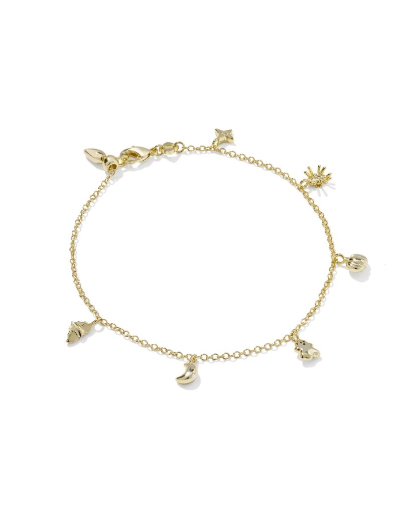 Kendra Scott Gold Halloween Delicate Chain Bracelet