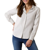 Tommy Bahama Womens Oceana Surf Long Sleeve Button Down Shirt