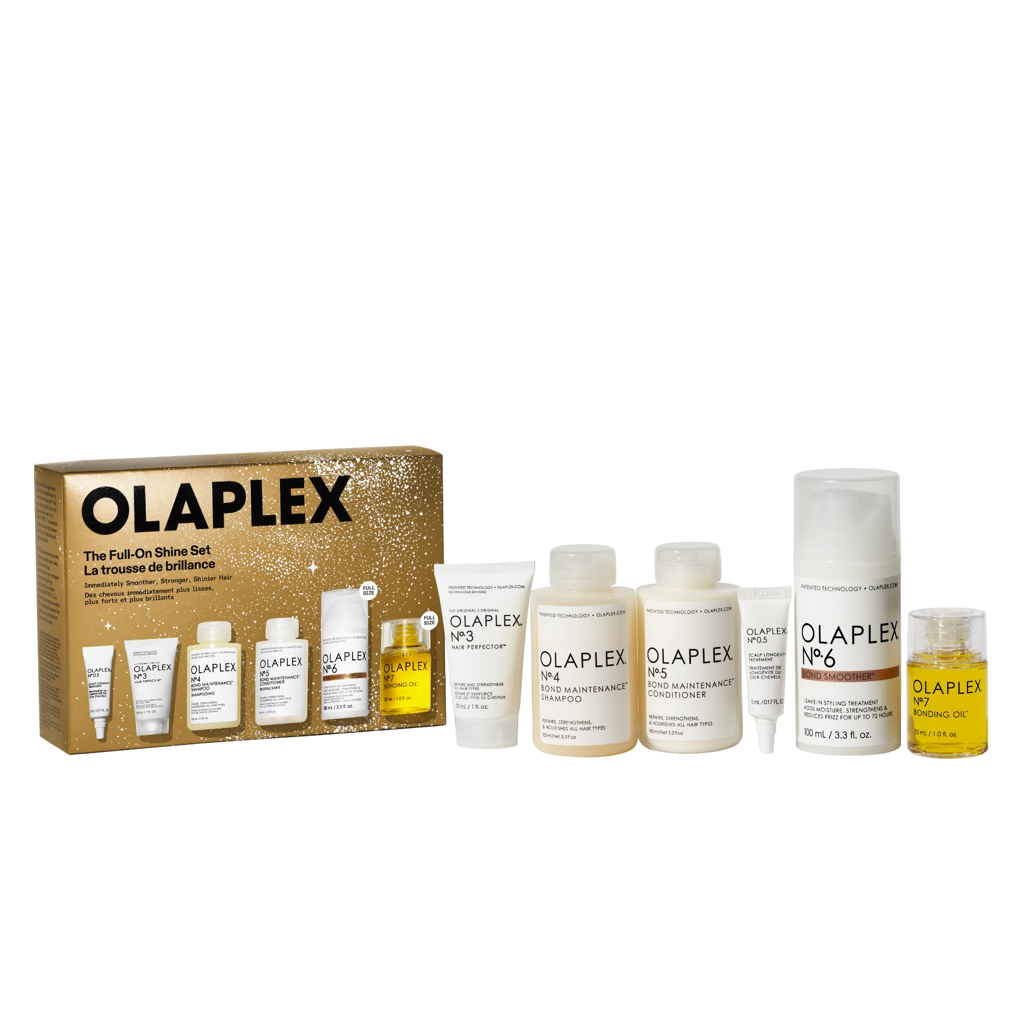 Olaplex shine set 5点 値下げ！ OLAPLEX The Full-On Shine Set – ShopCGX
