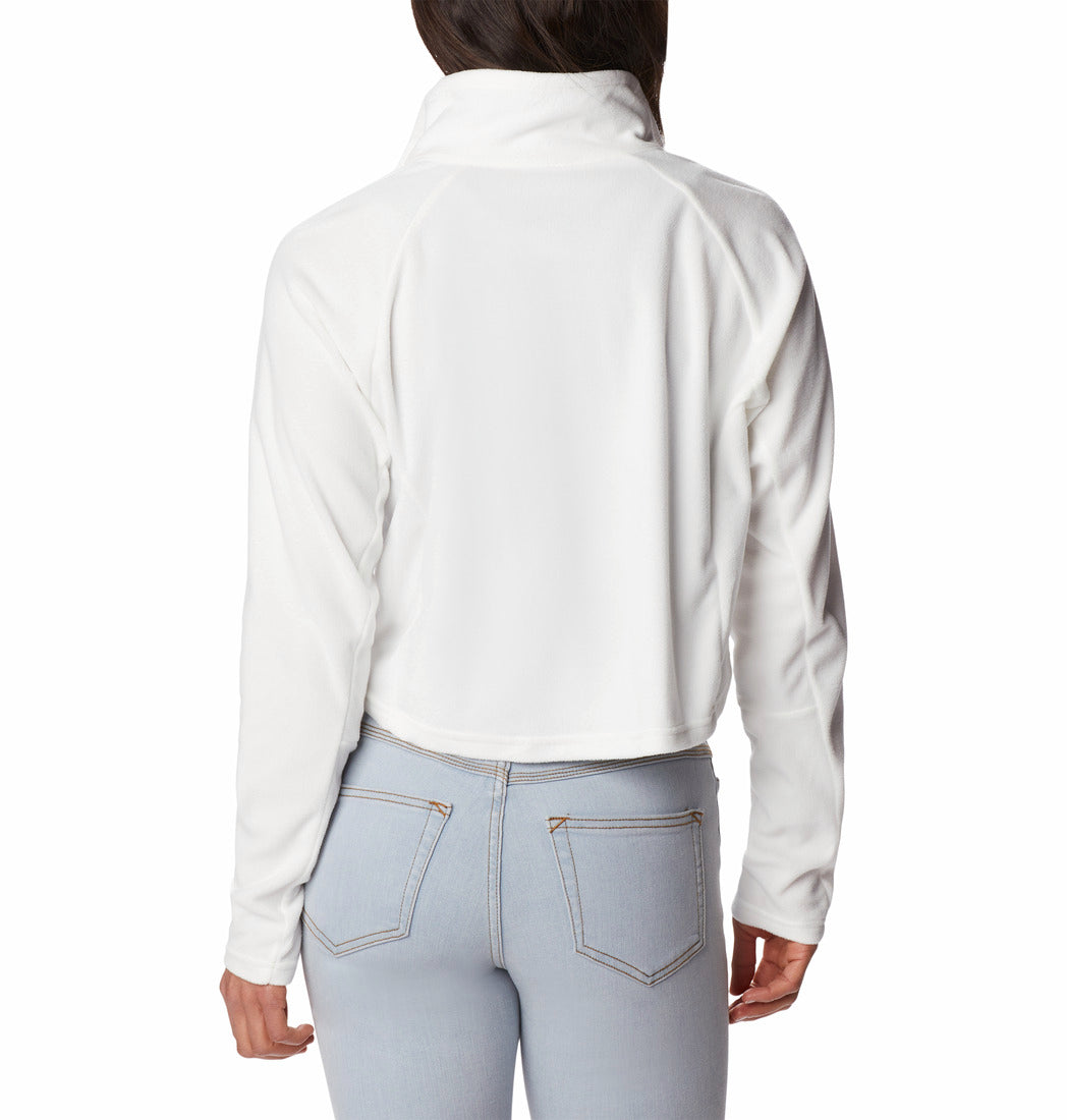 Columbia Womens Glacial Cropped Fleece Pullover