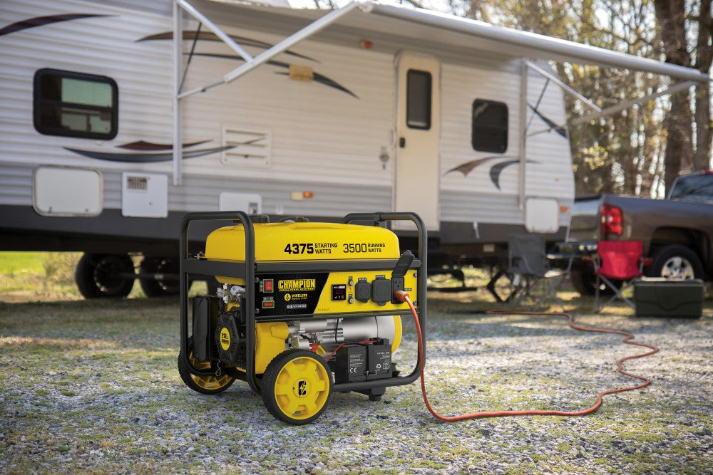 Champion Power Equipment 3500-Watt RV Ready Portable Generator with Wireless Remote Start (CARB)