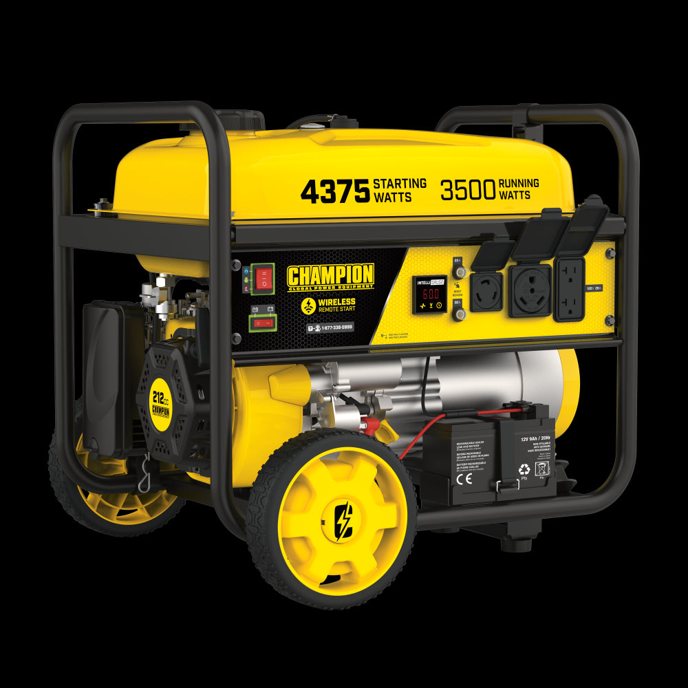 Champion Power Equipment 3500-Watt RV Ready Portable Generator with Wireless Remote Start (CARB)