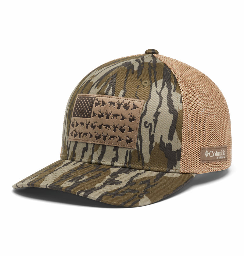 Columbia Mens PHG Camo Mesh Baseball Cap