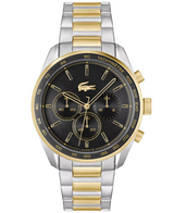 Lacoste Mens Boston Stainless Steel Chronograph Two-Tone Watch