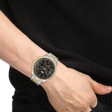 Lacoste Mens Boston Stainless Steel Chronograph Two-Tone Watch