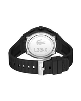 Lacoste Mens LC33 Analog and Digital Silicone Watch