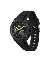 Lacoste Mens LC33 Analog and Digital Silicone Watch
