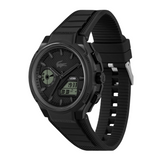 Lacoste Mens LC33 Analog and Digital Silicone Watch