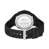Lacoste Mens LC33 Analog and Digital Silicone Watch