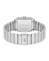 Lacoste Mens Rene Steel Silver-Tone Watch