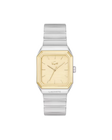 Lacoste Mens Rene Steel Silver-Tone Watch