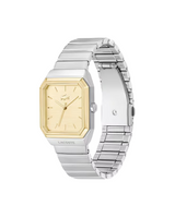 Lacoste Mens Rene Steel Silver-Tone Watch