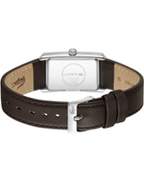 Lacoste Mens Santiago Brown Leather Strap Watch