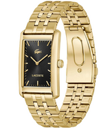 Lacoste Mens Santiago Gold-Tone Watch