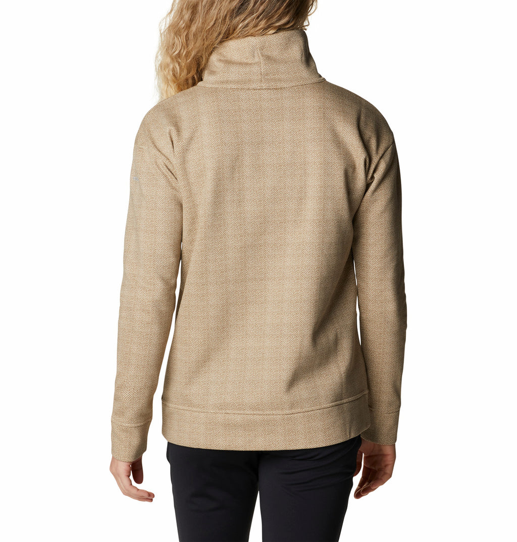 トップス PHIGVEL thermal brown 36 Men's Windowpane 1/4 Zip Pullover | PXG
