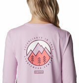 Columbia Womens North Cascades Back Graphic Long Sleeve T-Shirt