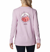Columbia Womens North Cascades Back Graphic Long Sleeve T-Shirt