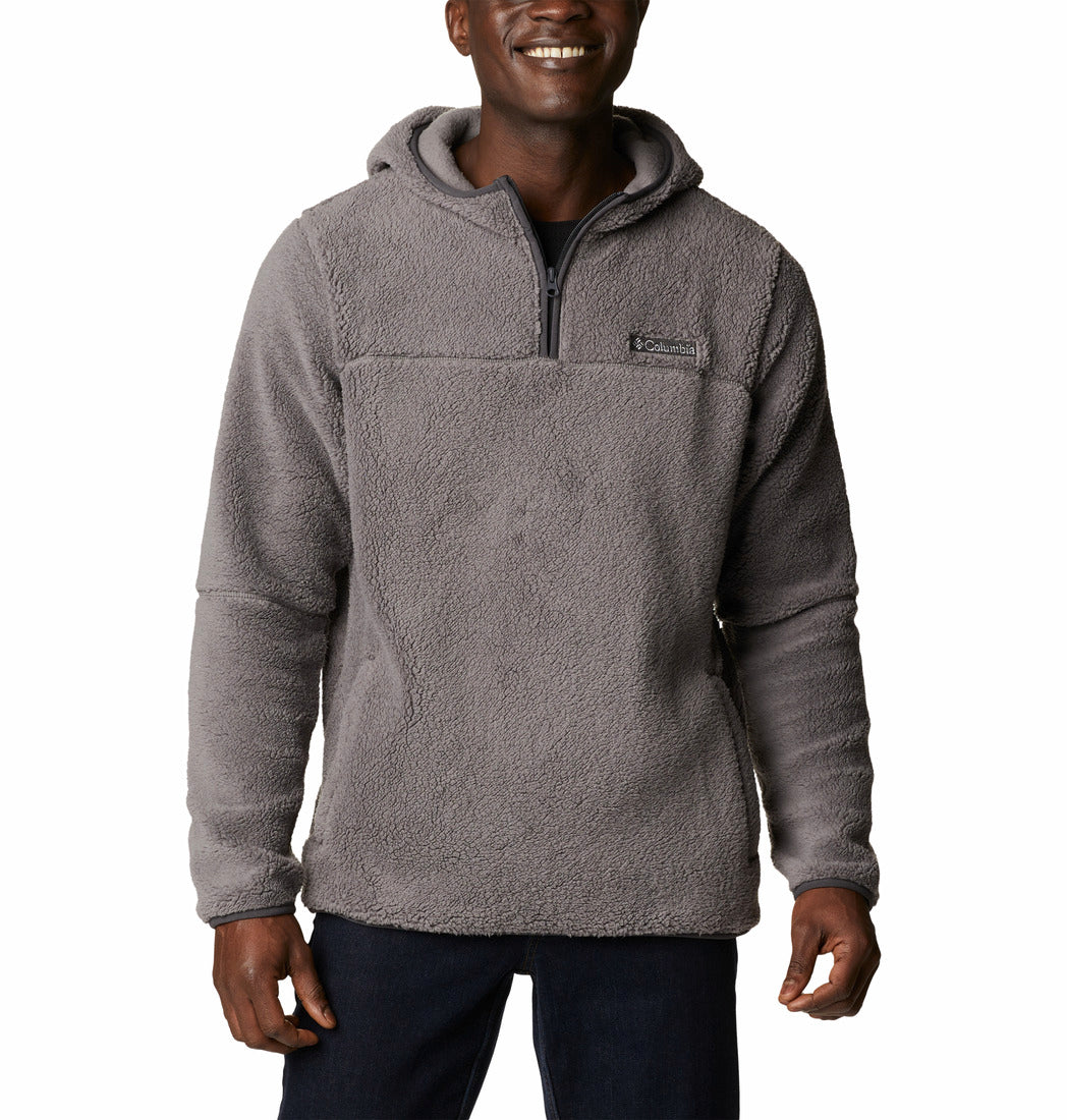Felpa Con Zip Columbia Rugged Ridge 3 Sherpa Uomo - Pile Sherpa, Calda E Morbida - Foto 6