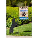 Evergreen Dog Garden Flag Stand