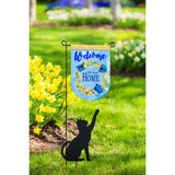 Evergreen Cat Garden Flag Stand
