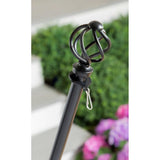 Evergreen Round Swirl Interchangeable Finial