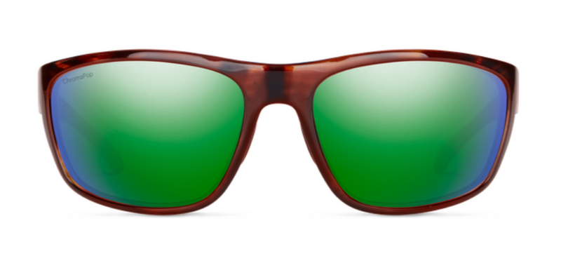 Smith Redding Tortoise Frame - ChromaPop Polarized Green Mirror Lens - Polarized Sunglasses