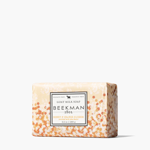 Beekman 1802 Honey & Orange Blossom Goat Milk Bar Soap - 9 oz.