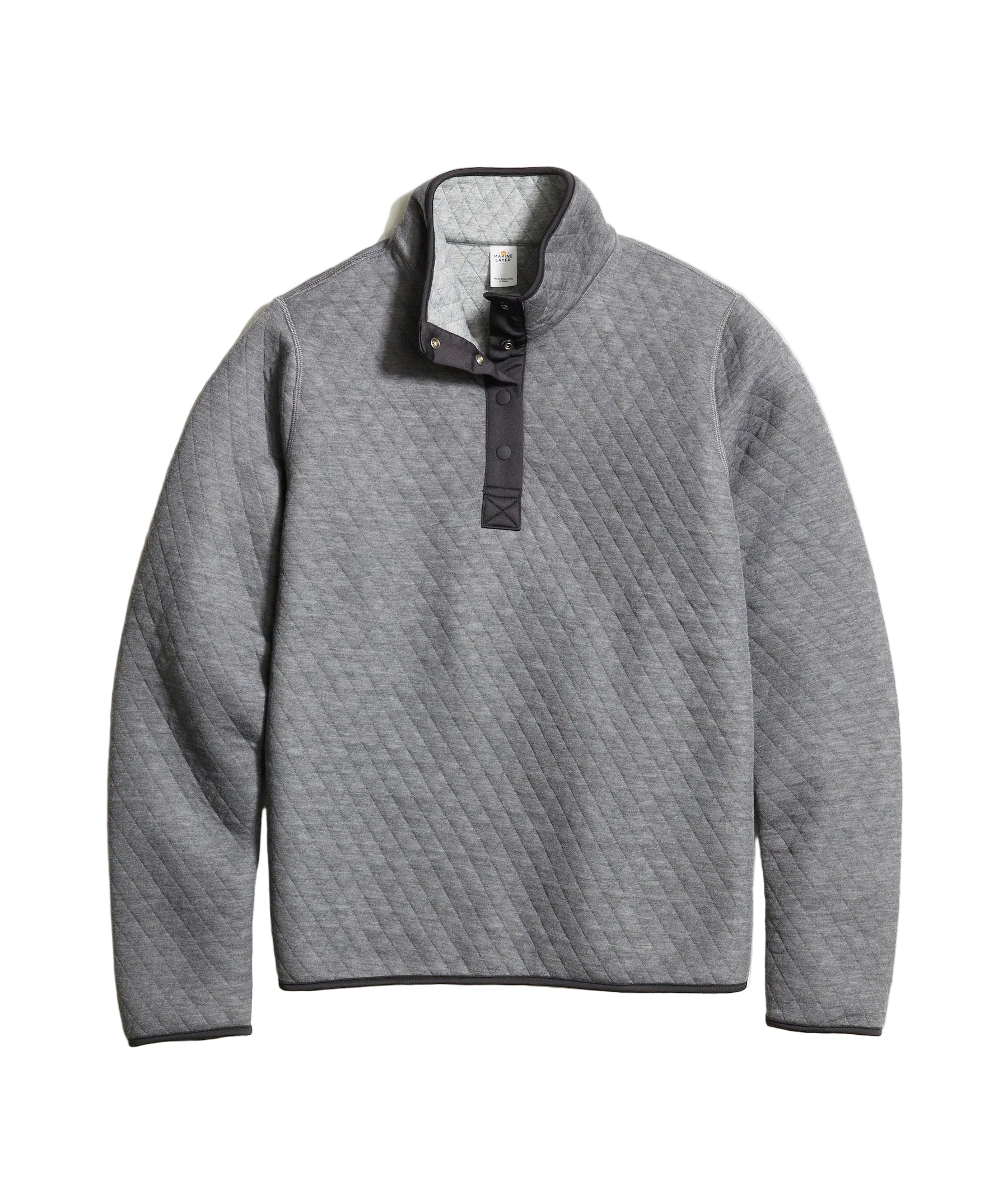 Marine Layer Men's Corbet Reversible Long Sleeve Pullover