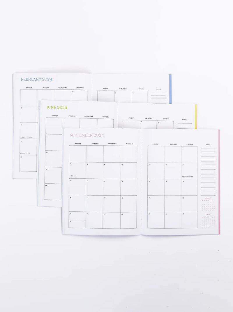 Mary Square Large Monthly Academic Planner - Richmond Cross