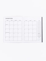 Mary Square Large Monthly Academic Planner - Picket Fence