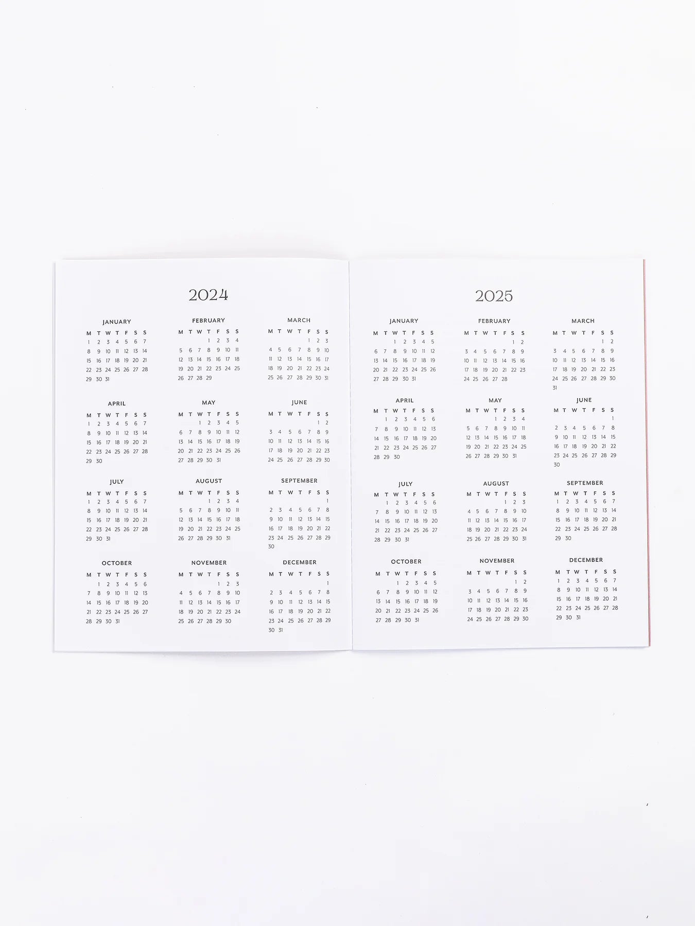 Mary Square Large Monthly Academic Planner - Check Mate