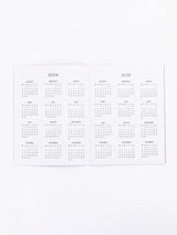 Mary Square Large Monthly Academic Planner - Picket Fence