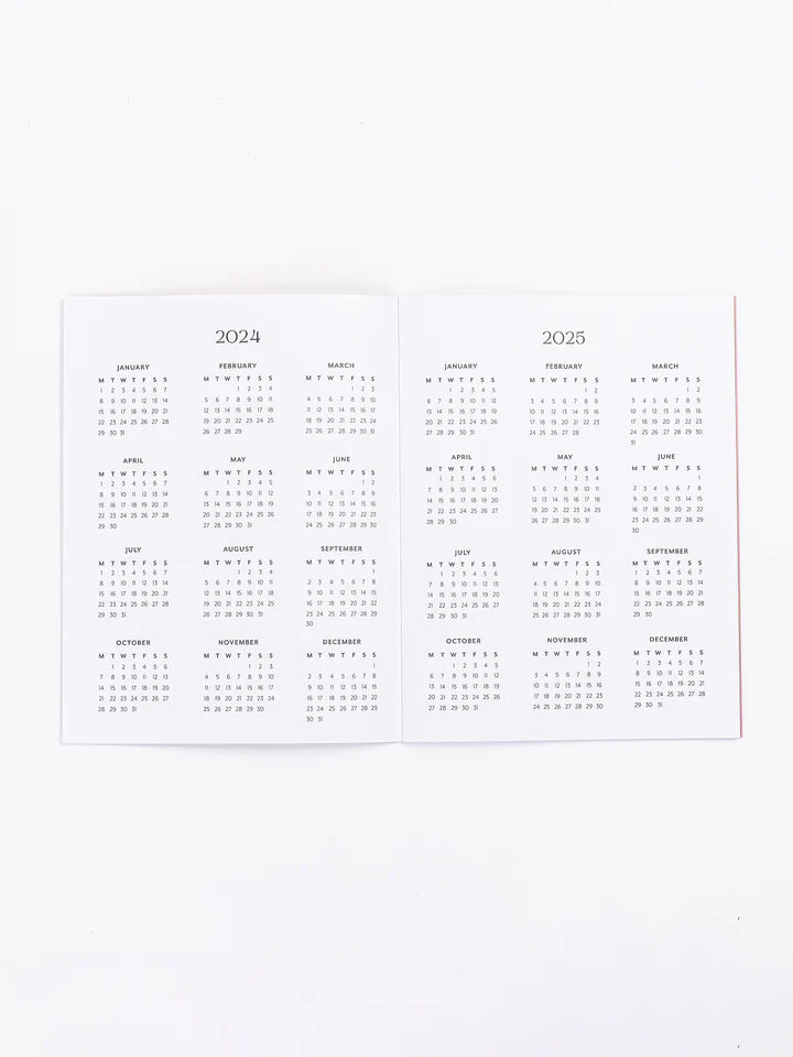 Mary Square Large Monthly Academic Planner - Picket Fence