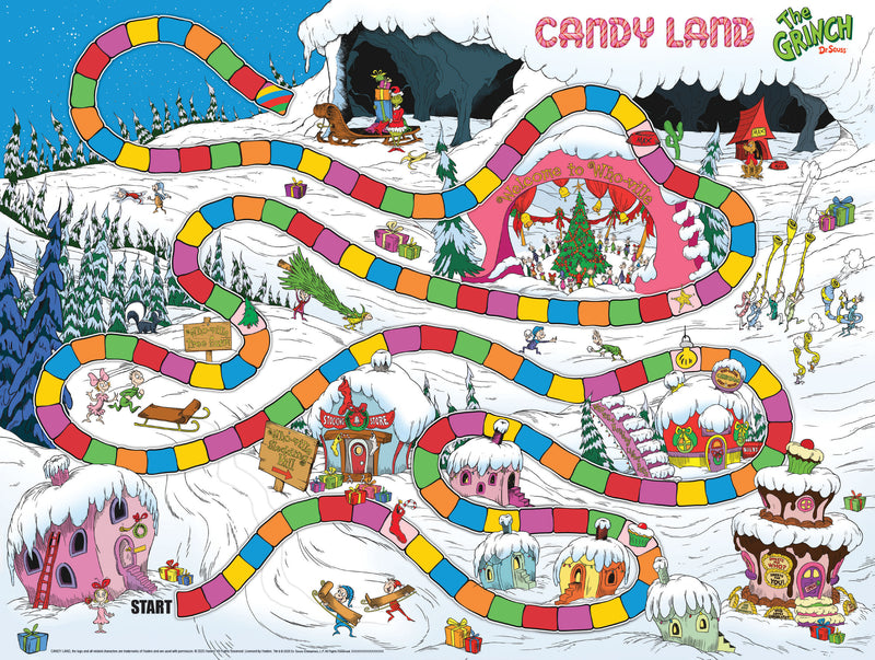 The OP Games Candyland: The Grinch Board Game