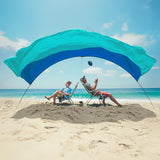 Shibumi Shade Classic with Wind Assist Ocean