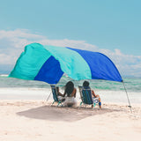 Shibumi Shade Mini with Wind Assist Ocean