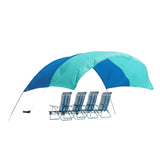 Shibumi Shade Classic with Wind Assist Ocean