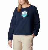 Columbia Womens Trek Seasonal Graphic Crew Sweatshirt