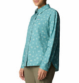 Columbia Womens Silver Ridge Utility Patterned Long Sleeve Shirt
