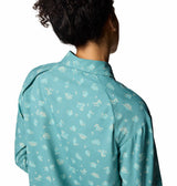 Columbia Womens Silver Ridge Utility Patterned Long Sleeve Shirt