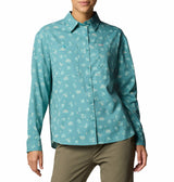 Columbia Womens Silver Ridge Utility Patterned Long Sleeve Shirt