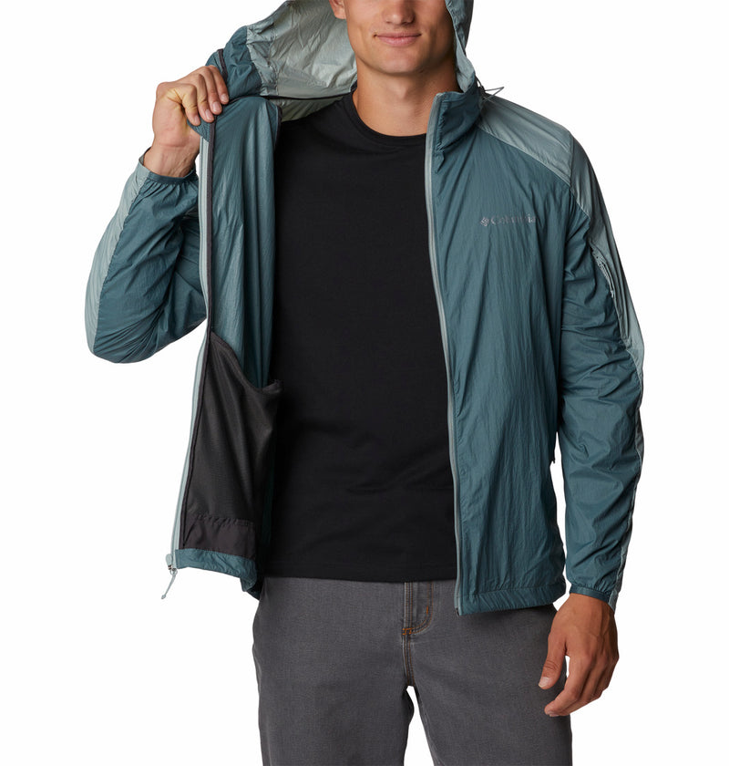 Columbia Mens Loop Trail Hooded Windbreaker