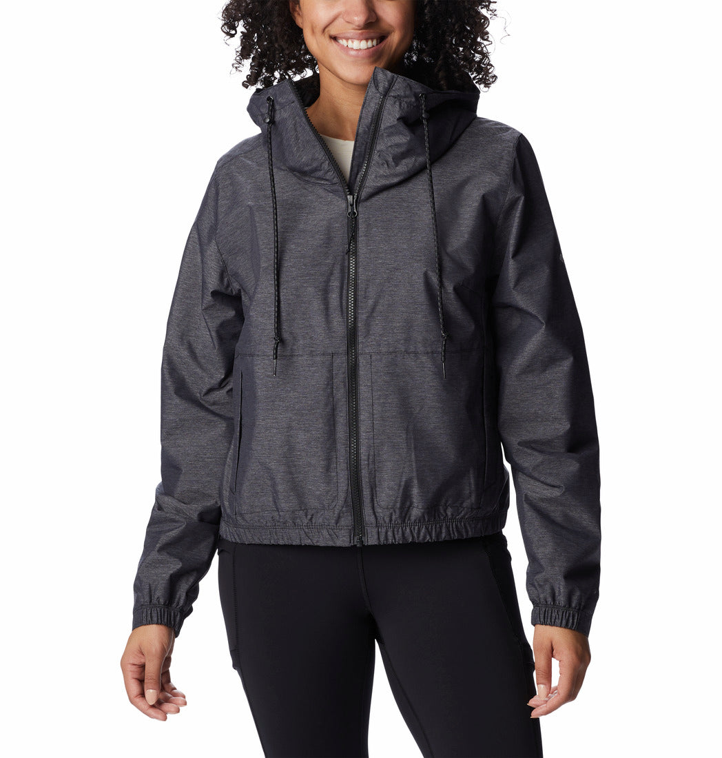 Cropped rain jacket womens hotsell