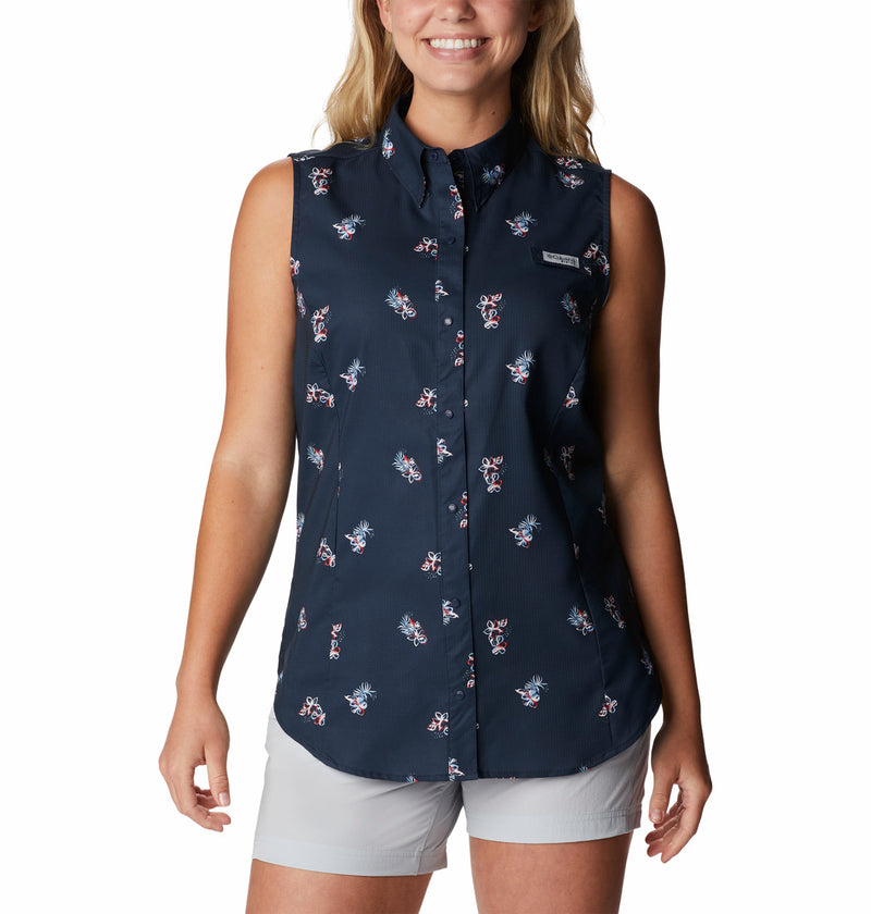 Columbia Womens PFG Tamiami Sleeveless Shirt