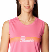 Columbia Womens Fork Stream Graphic Tank Top