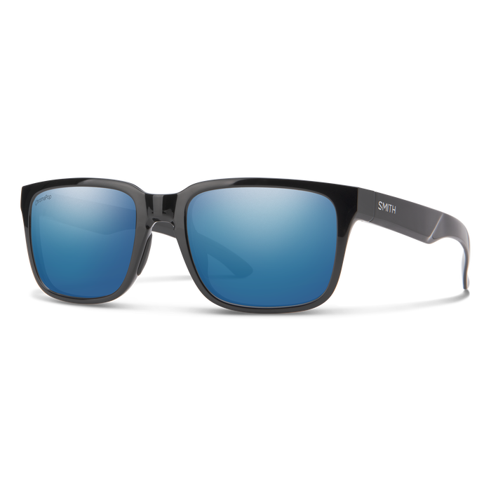 Smith Headliner Black Frame - ChromaPop Polarized Blue Mirror Lens - Polarized Sunglasses